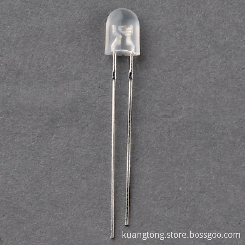 5mm green short feet oval led diode